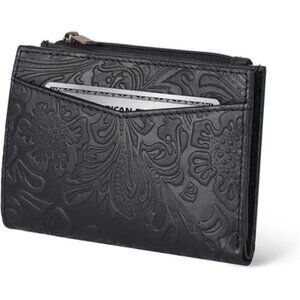 Leather Wallet For Women - Black2